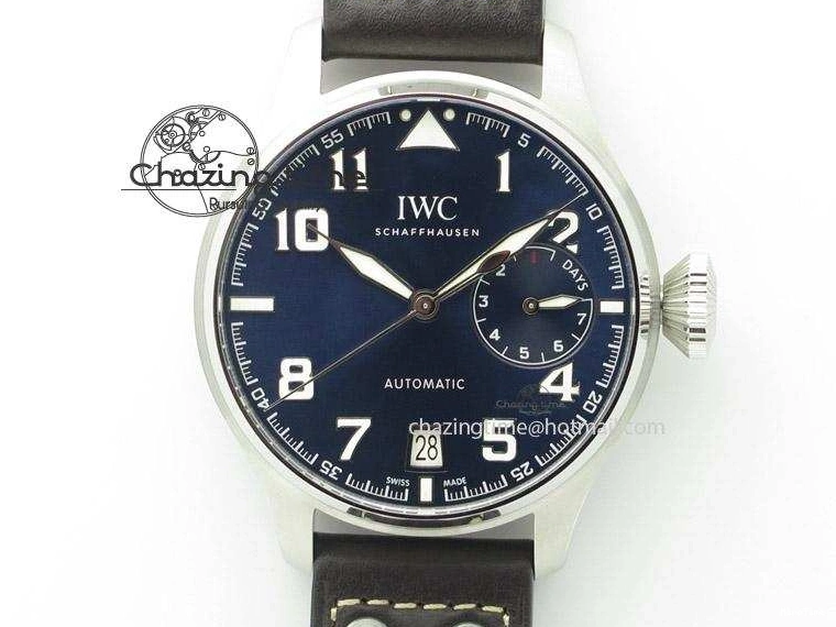 MIROTIME 0123 Refined Big Pilot IW500908 ZF 1:1 Best Edition Le Petit Prince On Brown Leather Strap A521111 V 7247